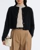 Loulou de Saison Loulou de Saison Heike cropped cashmere cardigan - 2