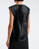 Loulou de Saison Loulou de Saison Juni pony-effect leather top - 5
