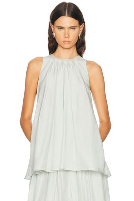 Loulou de Saison Loulou de Saison Liao Pleated Neckline Blouse