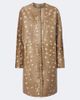 Loulou de Saison Loulou de Saison Liza printed leather coat - 1