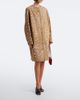Loulou de Saison Loulou de Saison Liza printed leather coat - 5