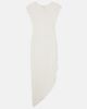 Loulou de Saison Loulou de Saison Malena asymmetric scalloped crochet midi dress - 1