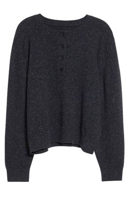 LOULOU DE SAISON LOULOU DE SAISON Malo Saddle Sleeve Cashmere Cardigan