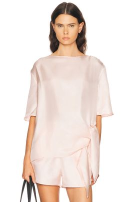 Loulou de Saison Loulou de Saison Mano Knotted Blouse