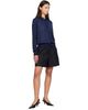 Loulou de Saison Loulou de Saison Navy MILES Long Sleeve Polo - 4
