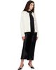 Loulou de Saison Loulou de Saison Off-White AIDAR LDS Wool Cashmere Cardigan - 4