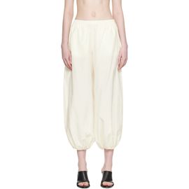 Loulou de Saison Loulou de Saison Off-White Almaya Cocoon Trousers