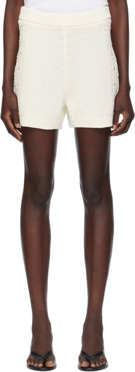 Loulou de Saison Loulou de Saison Off-White Andel Shorts