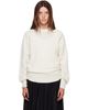 Loulou de Saison Loulou de Saison Off-White BALTRA LDS Cashmere Sweater - 1