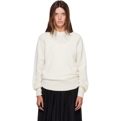 Loulou de Saison Loulou de Saison Off-White BALTRA LDS Cashmere Sweater