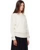 Loulou de Saison Loulou de Saison Off-White BALTRA LDS Cashmere Sweater - 2