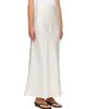 Loulou de Saison Loulou de Saison Off-White ELI Silk Twill Maxi Skirt - 2