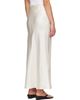 Loulou de Saison Loulou de Saison Off-White ELI Silk Twill Maxi Skirt - 3