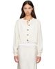Loulou de Saison Loulou de Saison Off-White HEIKE Cashmere Cardigan - 1