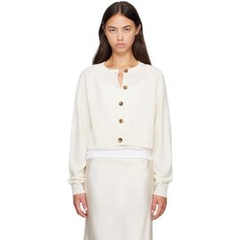Loulou de Saison Loulou de Saison Off-White HEIKE Cashmere Cardigan
