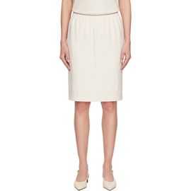 Loulou de Saison Loulou de Saison Off-White Kruse Midi Skirt