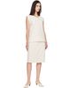 Loulou de Saison Loulou de Saison Off-White Kruse Midi Skirt - 4