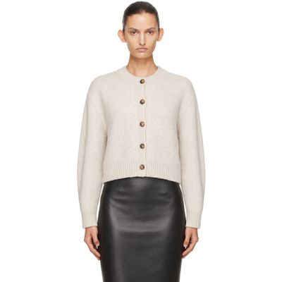 Loulou de Saison Loulou de Saison Off-White REMUS Yak Blend Cardigan