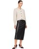Loulou de Saison Loulou de Saison Off-White REMUS Yak Blend Cardigan - 4