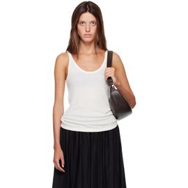 Loulou de Saison Loulou de Saison Off-White RONI Rib Jersey Tank Top