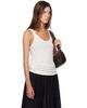 Loulou de Saison Loulou de Saison Off-White RONI Rib Jersey Tank Top - 2