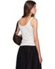 Loulou de Saison Loulou de Saison Off-White RONI Rib Jersey Tank Top - 3