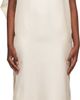 Loulou de Saison Loulou de Saison Off-White Susan Twisted Collar Maxi Dress - 1