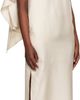 Loulou de Saison Loulou de Saison Off-White Susan Twisted Collar Maxi Dress - 2