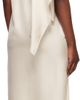 Loulou de Saison Loulou de Saison Off-White Susan Twisted Collar Maxi Dress - 3