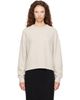 Loulou de Saison Loulou de Saison Off-White TRISTAN LDS Yak Blend Sweater - 1