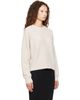 Loulou de Saison Loulou de Saison Off-White TRISTAN LDS Yak Blend Sweater - 2