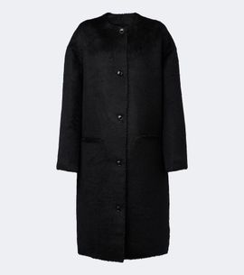 Loulou de Saison Loulou de Saison Orson alpaca and wool coat