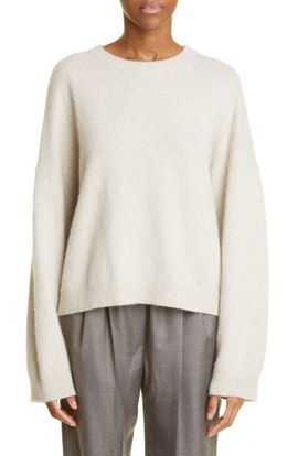 LOULOU DE SAISON LOULOU DE SAISON Oversize Wool & Yak Blend Sweater