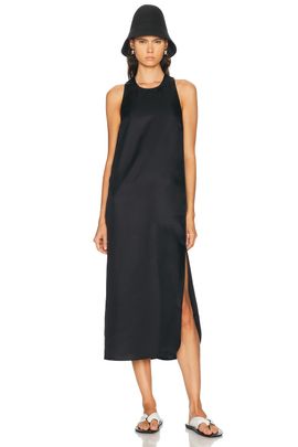 Loulou de Saison Loulou de Saison Paloma Twist Detail Dress