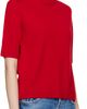 Loulou de Saison Loulou de Saison Red Dara Short-Sleeve Cashmere Sweater - 2
