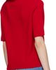 Loulou de Saison Loulou de Saison Red Dara Short-Sleeve Cashmere Sweater - 3