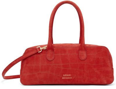 Loulou de Saison Loulou de Saison Red Mawi Bag