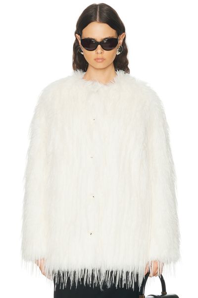Loulou de Saison Loulou de Saison Rowe Collarless Short Coat