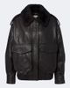 Loulou de Saison Loulou de Saison Russo leather bomber jacket - 1
