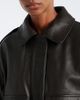 Loulou de Saison Loulou de Saison Russo leather bomber jacket - 3