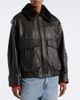 Loulou de Saison Loulou de Saison Russo leather bomber jacket - 5