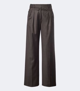 Loulou de Saison Loulou de Saison Sbiru Lds pleated virgin wool pants
