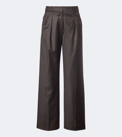 Loulou de Saison Loulou de Saison Sbiru Lds pleated virgin wool pants