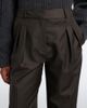 Loulou de Saison Loulou de Saison Sbiru Lds pleated virgin wool pants - 3