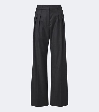 Loulou de Saison Loulou de Saison Sbiru virgin wool wide-leg pants