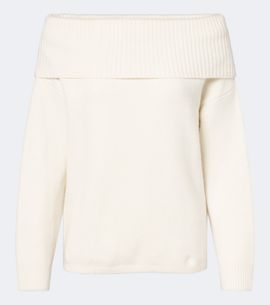 Loulou de Saison Loulou de Saison Sibyl off-shoulder cashmere-blend sweater