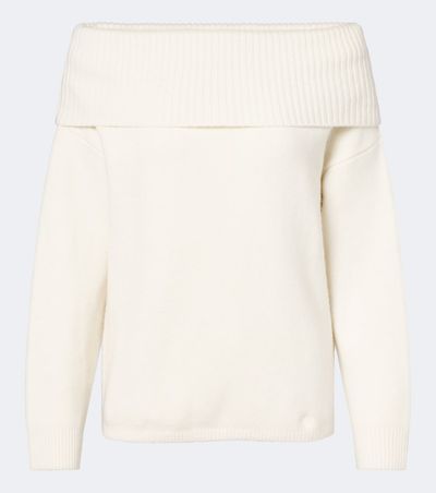 Loulou de Saison Loulou de Saison Sibyl off-shoulder cashmere-blend sweater