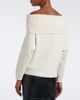 Loulou de Saison Loulou de Saison Sibyl off-shoulder cashmere-blend sweater - 4