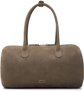 Loulou de Saison Loulou de Saison Taupe CLAUS Cylindric Leather Bag