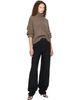 Loulou de Saison Loulou de Saison Taupe JONAH Dense Cashmere Turtleneck Sweater - 4